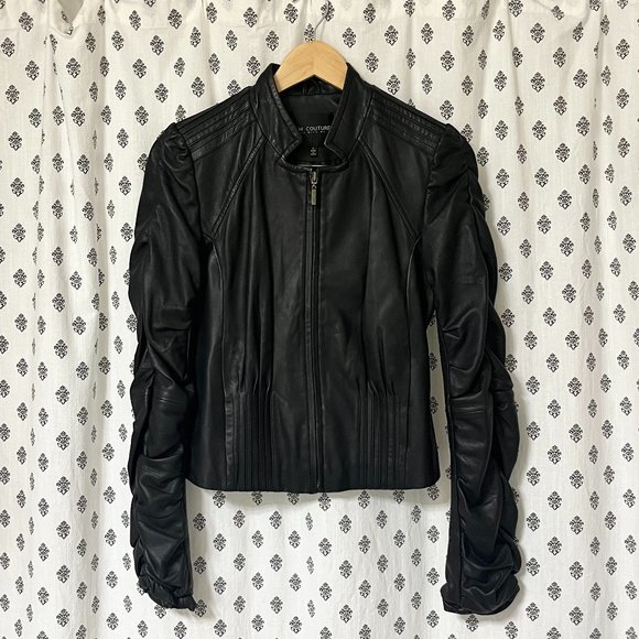 Black Leather Jacket | Genuine Leather - Picture 1 of 8